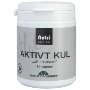 Aktivt kul - 180 kapsler