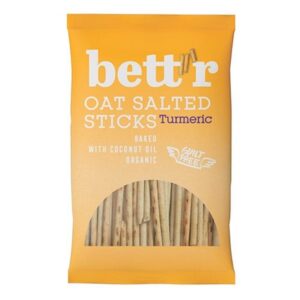 BETTÂ´R Havresnacks m Gurkemejerod Ø (50 g)