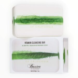 Baxter Of California Vitamin Cleansing Body Bar, Lime & Granatæble