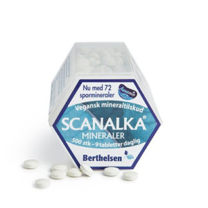 Berthelsen Scanalka Mineraler 500 tabl.