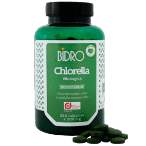 Bidro Chlorella Vegansk (320 tab)
