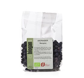 Biogan Aroniabær tørrede Ø • 100g.