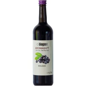 Biogan Aroniasaft Økologisk - 750 ml