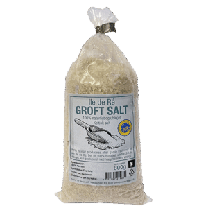 Biogan Fransk Havsalt Ile De Ré Ubleget (800 g)