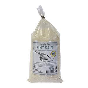 Biogan Fransk Havsalt Ile de Ré Ubleget Fint - 800 g
