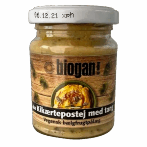Biogan Kikærtepostej M. Tang Ø (125 g)