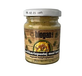 Biogan Kikærtepostej m. tang Ø • 125g.