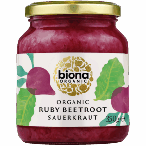 Biona Sauerkraut M. Rødbede Ø (350 g)