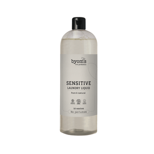 Byoms Sensitive - Probiotic Laundry Liquid - Ecocert - 50 vaske - 1000 ml