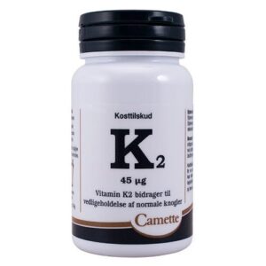 Camette K2 Vitamin 45 mcg (180 kaps)