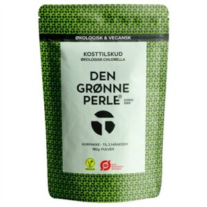 Chlorella Økologisk - 180 g - Chlorella - Den Grønne Perle