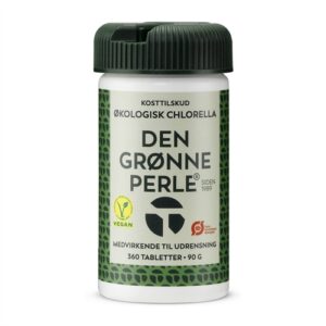 Chlorella Økologisk - 360 tabletter - Chlorella - Den Grønne Perle