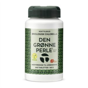 Chlorella Økologisk - 640 tabletter - Chlorella - Den Grønne Perle