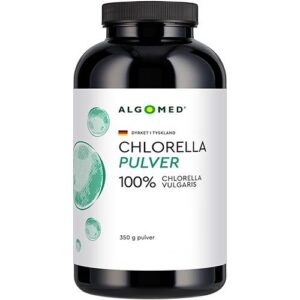 Chlorella pulver - 350 gram - Algomed