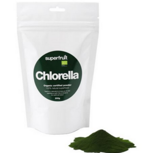 Chlorella pulver Ø Superfruit, 200g.