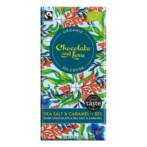 Chokolade Sea Salt 55% Ø, 80 g