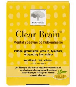 Clear Brain, 180tab.