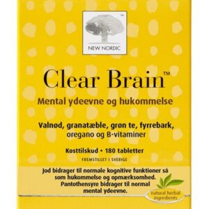 Clear Brain, 180tab.