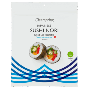 Clearspring Nori sushi plader - ristet 17 gr.
