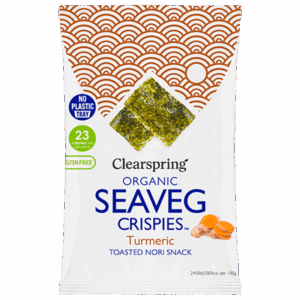 Clearspring Tang Chips Gurkemeje Ø (4 g)