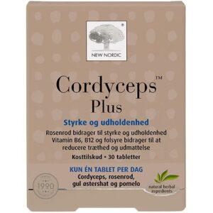 Cordyceps Plus - 30 tabletter