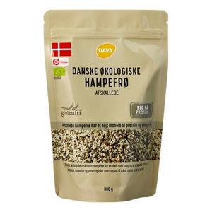 Dava Afskallede Hampefrø Ø - 300 g.