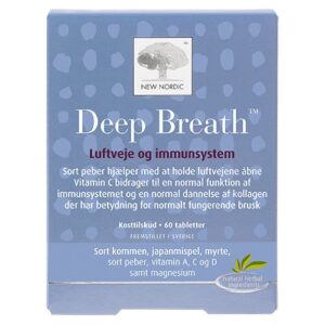 Deep Breath - 60 tabletter - New Nordic