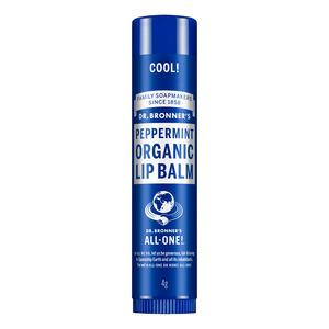 Dr. Bronner's Organic Lip Balm Peppermint - 4 g.