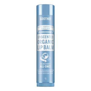 Dr. Bronner's Organic Lip Balm Unscented - 4 g.