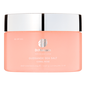 Dr. Melaxin Guerande Sea Salt Perfume Body Scrub Coral Rose - 450 g.