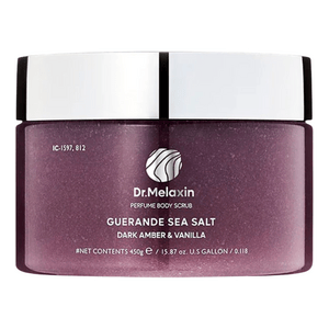 Dr. Melaxin Guerande Sea Salt Perfume Body Scrub Dark Amber & Vanilla - 450 g.
