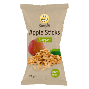 EASIS Chrispy Apple Sticks Ingefær (20 g)
