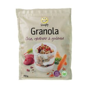 EASIS Granola Chia, Rødbede og Gulerod (350g)