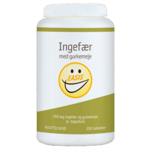 EASIS Ingefær Med Gurkemeje (150 tabs)