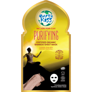 Earth Kiss Million Year Purifying Bamboo Sheet Mask (1 stk)