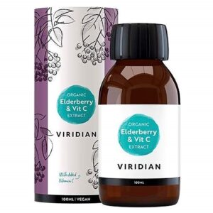 Elderberry Extract Økologisk - 100 ml - Viridian Nutrition