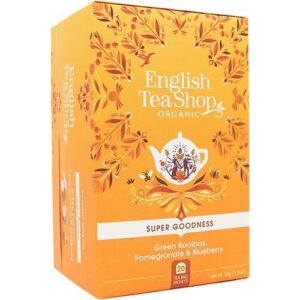 English Tea Green te Ø Rooibos, Pomegranate & Blueberry, 20br.