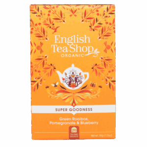 English Tea Shop Green Rooibos, Pomegranate Ø (20 breve)