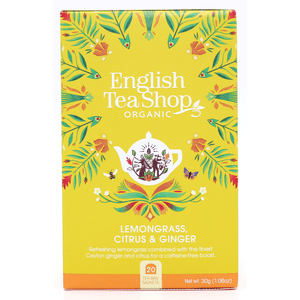 English Tea Shop Lemongrass, Citrus & Ginger