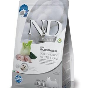 Farmina N&D havbars, spirulina og fennikel Adult Mini - tørt hundefoder - 2 kg