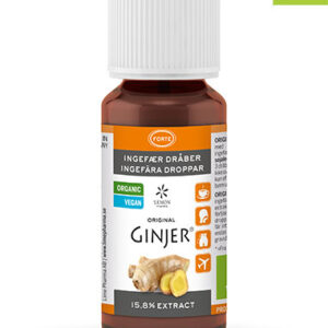 GINJER FORTE Økologiske Ingefærdråber - 50 ml.