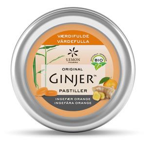 GINJER Ingefær pastiller Ø - 40 g