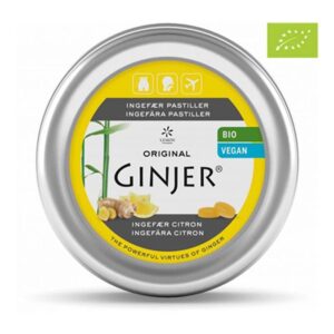 GINJERÂ® Ingefær CITRON Pastiller Ø (40 g.)