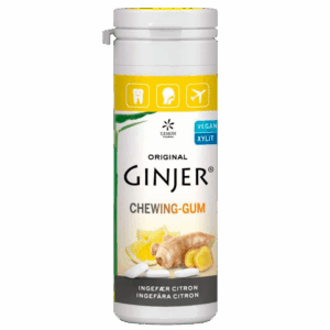 GINJERÂ® Ingefær CITRON Tyggegummi