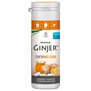 GINJERÂ® Ingefær HONNING Tyggegummi
