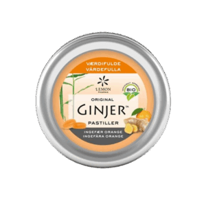 GINJERÂ® Ingefær ORANGE Pastiller Ø