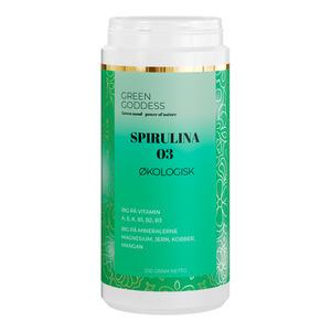 Green Goddess Spirulina 03 Ø - 200 g.