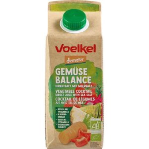 Grønsagssaft med tomatsaft og havsalt, Demeter Økologisk - 750 ml - Voelkel