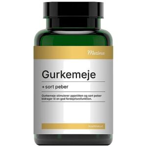 Gurkemeje + sort peber - 120 Kapsler - Mezina