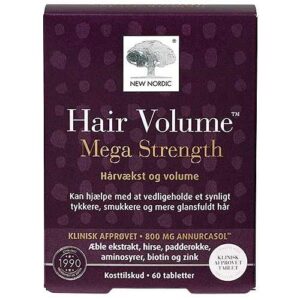 Hair Volume Mega Strength - 60 Tabletter - New Nordic